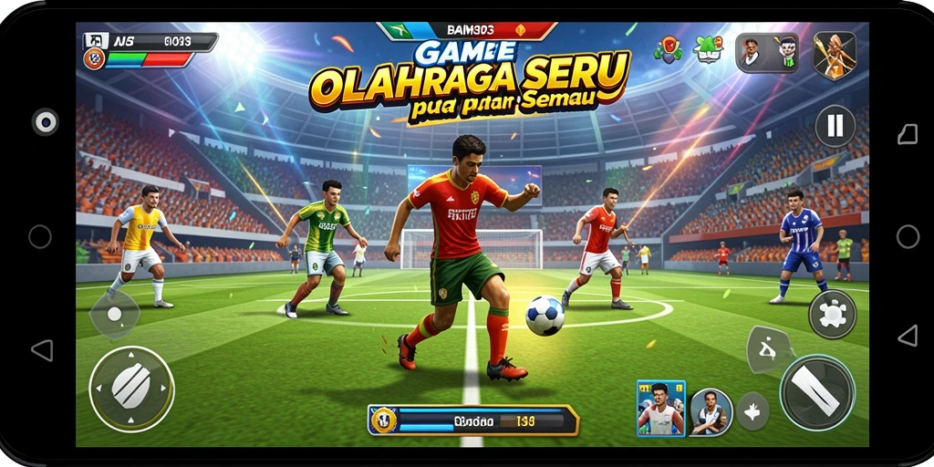 Tampilan gameplay BAIM303 yang menarik dalam suasana olahraga.