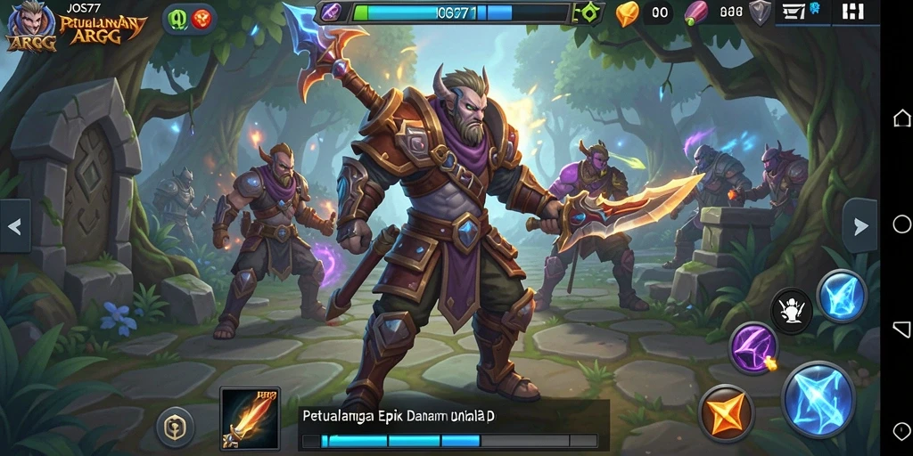 Gameplay seru di dunia fantasi JOS77