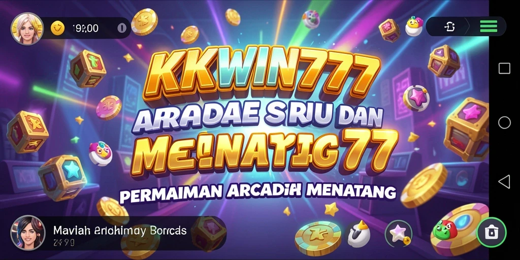 Tampilan gameplay KKWIN777 yang penuh warna dan menyenangkan.