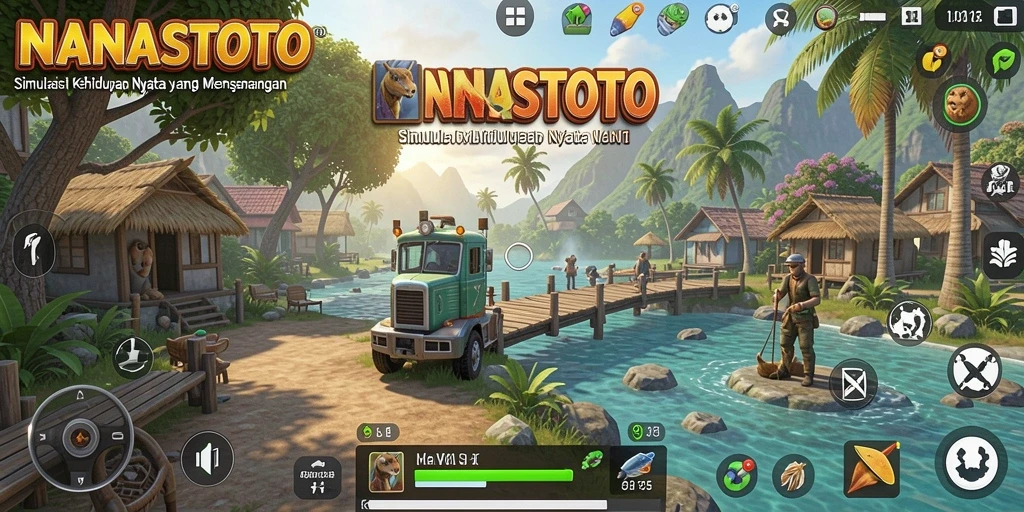 Tampilan gameplay <strong>NANASTOTO</strong> yang menyenangkan dan interaktif.
