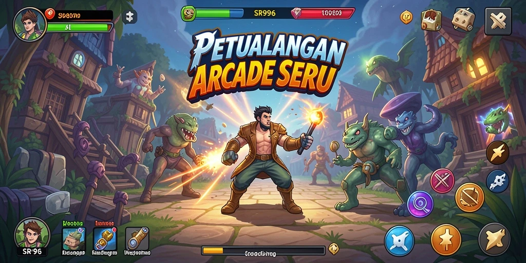 Gameplay seru SR996 dengan aksi cepat dan tantangan menarik.