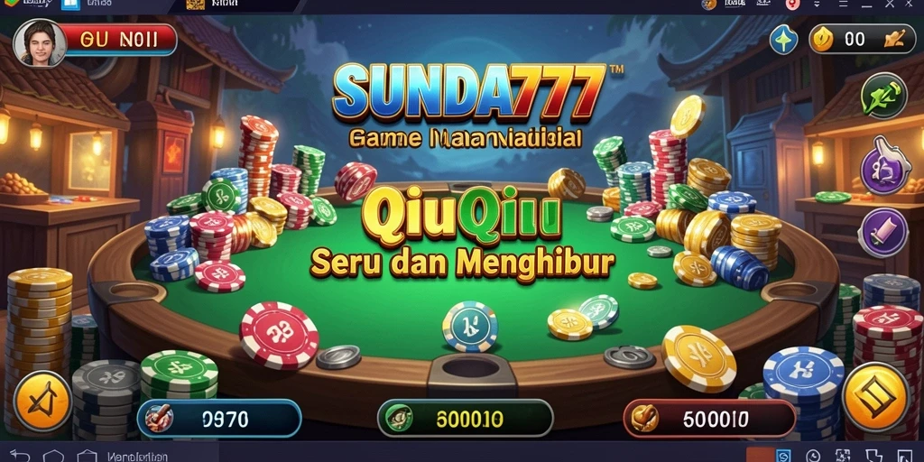 Gameplay seru QiuQiu yang penuh tantangan dan keseruan.