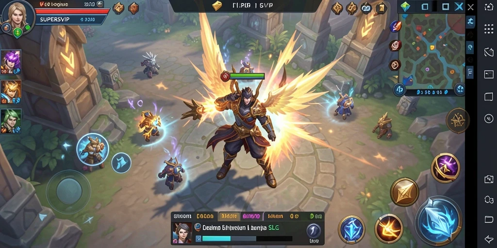 Tampilan memukau dari gameplay SLG yang menantang