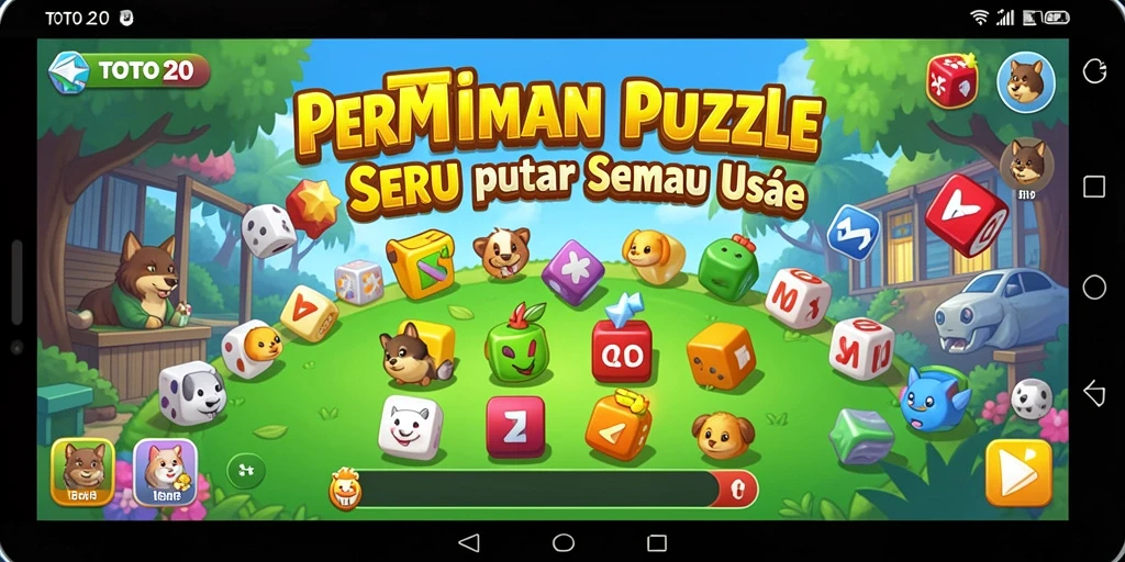 Tampilan gameplay TOTO20 menampilkan tantangan teka-teki yang menarik.