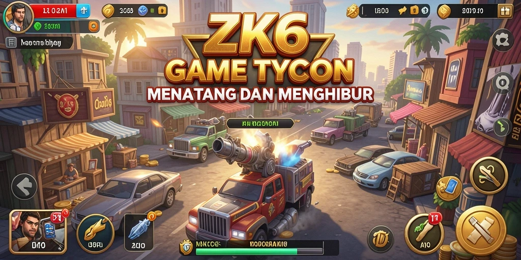 Tampilan menarik dari gameplay <strong>ZK6</strong> yang menggugah semangat Tycoon.
